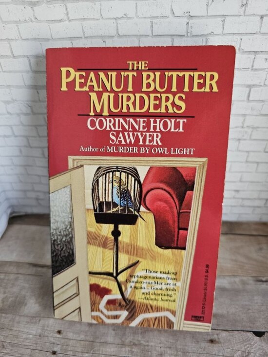 Avon Other - Vintage Peanut Butter Murders Corinne Holt Sawyer 1995 Cozy Mystery Book